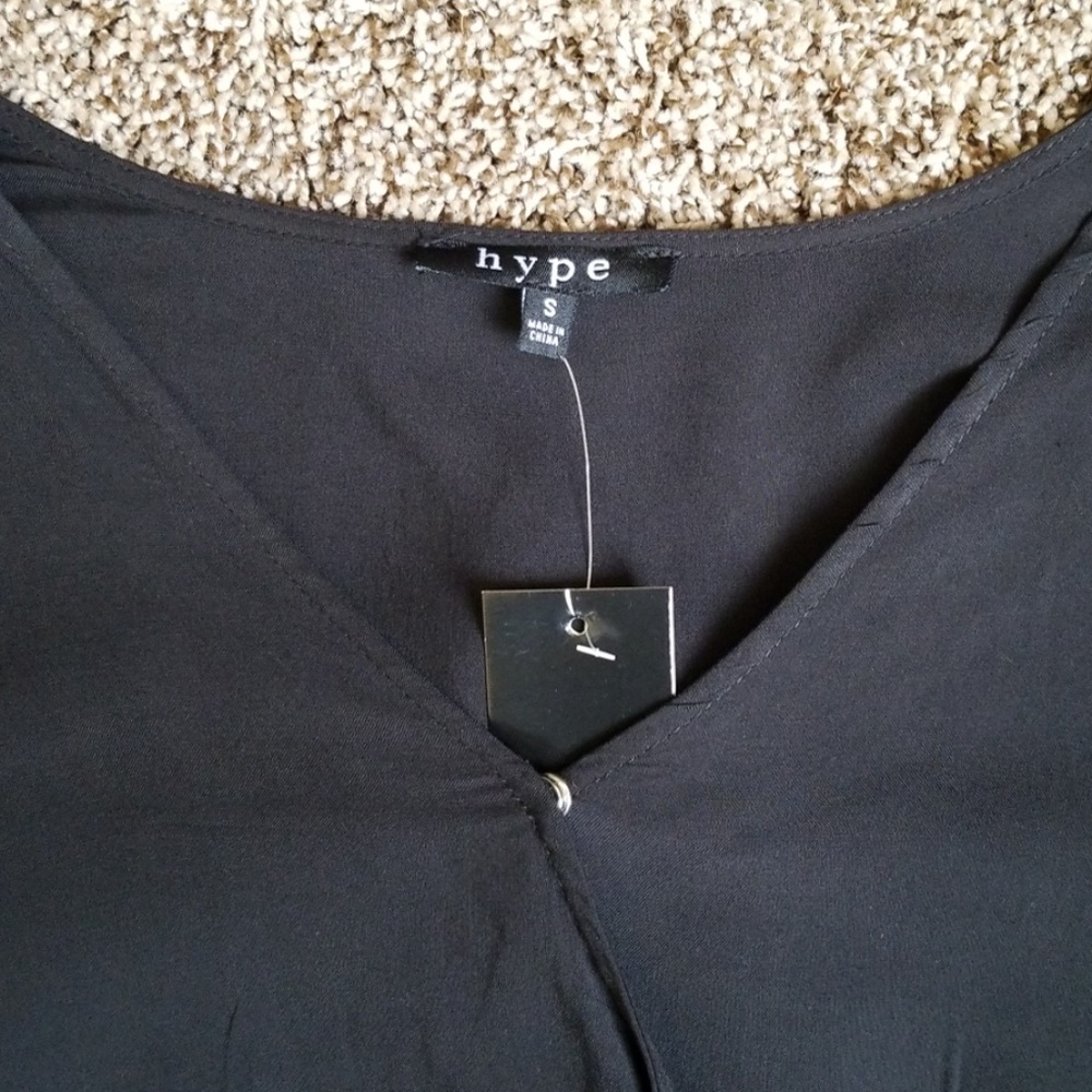 Hype Black Romper size S - Picture 7 of 8